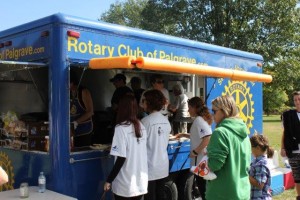 Rotary Club of Palgrave food truck at the 2015 Ferguson Memorial Walk.