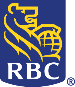 Royal Bank logo in blue, yellow and white.