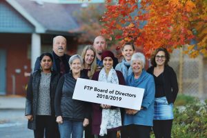 Family Transition Place Board of Directors 2018/2019.