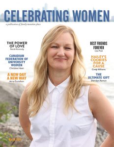 Celebrating Women 2019 cover page.