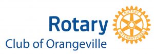 Rotary Club of Orangeville logo.