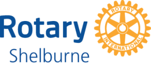 Shelburne Rotary logo with a transparent background.