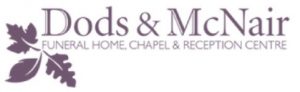Dods and McNair Funeral Home, Chapel and Reception Centre logo.
