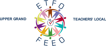 Upper Grand Elementary Teachers' Federation of Ontario logo.
