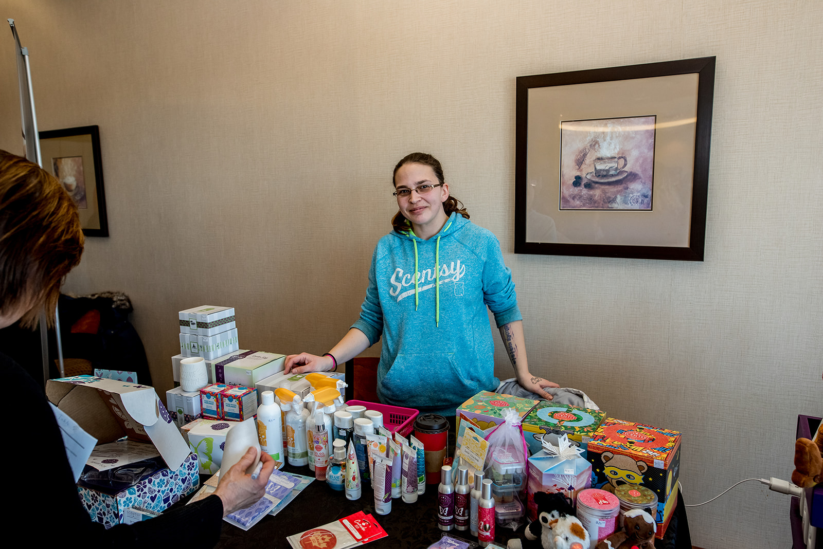 Vendor at the 2020 International Women's Day Celebration Luncheon.