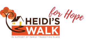 2022 Heidis Walk for Hope logo with white background.