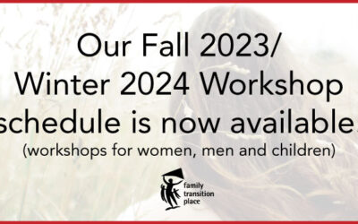 Fall 2023/Winter 2024 Counselling Workshop Flyer