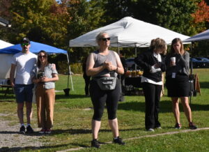 Participants at Heidi's Walk for Hope September 2023.