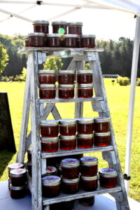 Strawberry Jam made by Lavender Blue Catering in support of Heidi's Walk for Hope September 2023.