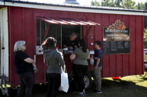 Naydo's Potatoes Food Truck at Heidi's Walk for Hope September 2023.