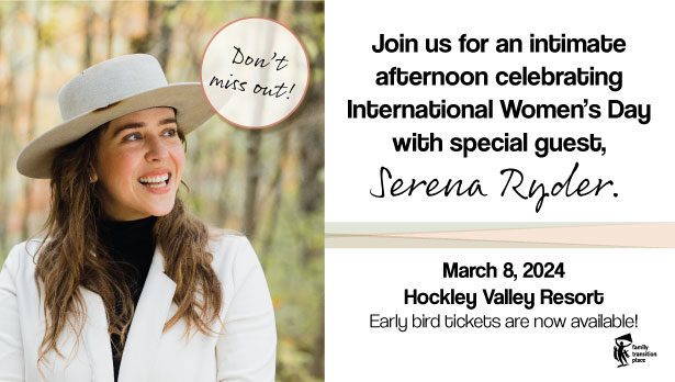 International Women's Day Celebration Event featuring Serena Ryder early bird promo