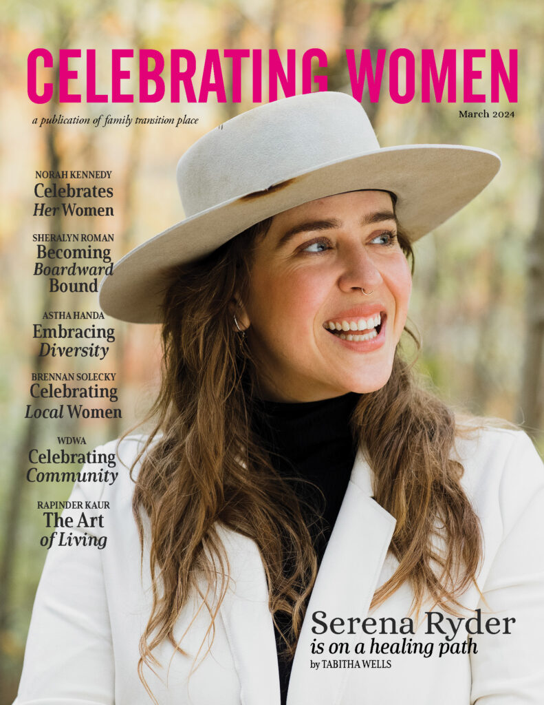 2024 Celebrating Women magazine cover featuring Serena Ryder