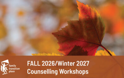 Counselling Workshop Flyer – Fall/Winter